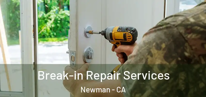  Break-in Repair Services Newman - CA